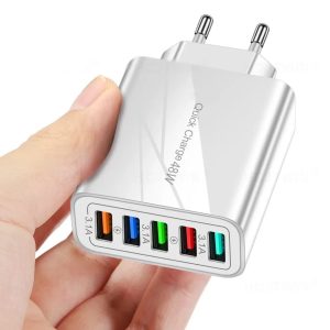 Zuidid 48W 3A 5USB Portlu Hızlı Şarj Cihazı - Görsel 1
