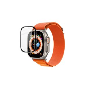 Apple Watch Ultra 49mm 3D Full Kaplama Ekran Koruyucu PET+PMMA - Görsel 3