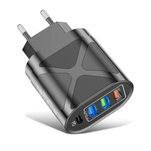 Zuidid Hızlı Şarj PD20W + Qc3.0 3 USB'li Çoklu Şarj - Görsel 1