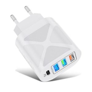 Zuidid Hızlı Şarj PD20W + Qc3.0 3 USB'li Çoklu Şarj - Görsel 3