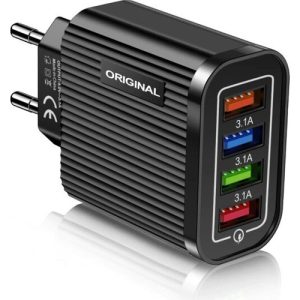 Zuidid Qc 3.0 4 USB Portlu 3,1 A 48 W Çoklu Şarj - Görsel 3