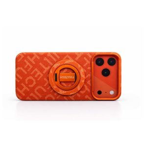 FTCP2 - İPhone 17 Pro Max MageSafe ve Stand Özellikli Karbon Fiber Kılıf - Görsel 3