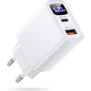 Zuidid LED Göstergeli Pd+Usb Qc 3 Hızlı Şarj Cihazı + 60W Pd Kablosu - Görsel 1