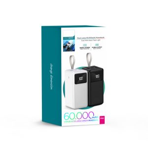 Phixi Force P60 60.000mah 2 Çıkışlı Lcd Göstergeli Powerbank - Görsel 2