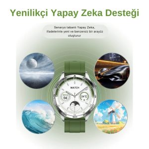 GS Wear GT4 Akıllı Saat 3 Adet Kordonlu - Görsel 5