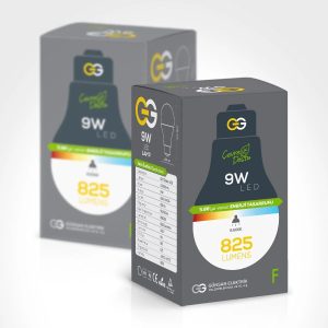 Günsan 10'lu LED Ampul 9W Beyaz Işık E27 (6500K 220-240V) - Görsel 4