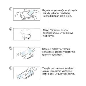 Iphone Hayalet Cam Tam Kaplayan Kırılmaz Nano Teknoloji - Görsel 3