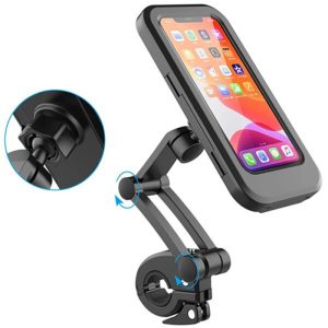 Portatif Universal Motosiklet Bisiklet Su Geçirmez Telefon Tutucu - Görsel 4
