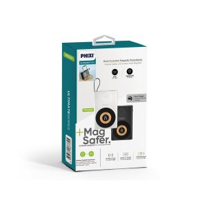 Phixi PW2250 15W MagSafe Tasınabilir 3in1 Kablosuz Sarj Cihazı - Görsel 2