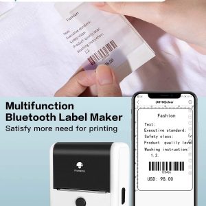 50 x 30 mm Şeffaf Termal Etiket 230 Adet - Phomemo M110/M120/M150/M200/M220/M221 - Görsel 3