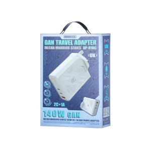 Remax RP-U106 3 Portlu GaN 140W PD 3,1 Hızlı Şarj - Görsel 2