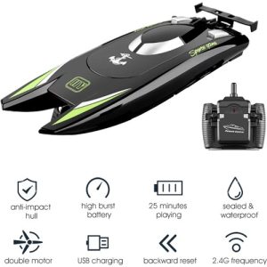 Zuidid Uzaktan Kumandalı Rc Sürat Teknesi 2.4 Ghz - Görsel 4