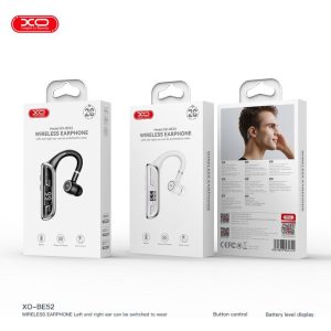 BE52 200mAh Dijital Ekranlı Dokunmatik Bluetooth V5.3 Kulaklık, Profesyonel İş Kulaklığı - Görsel 3