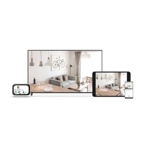 Zuidid BABY K99 Full HD 1080p 360 Derece Gece Görüşlü Sesli Ip Wifi Akıllı Ev Güvenlik Bebek Kamerası - Görsel 3